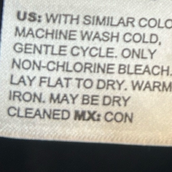 Chico's black pull on style wide leg pants Sz 3R (16-18) - Picture 5 of 6